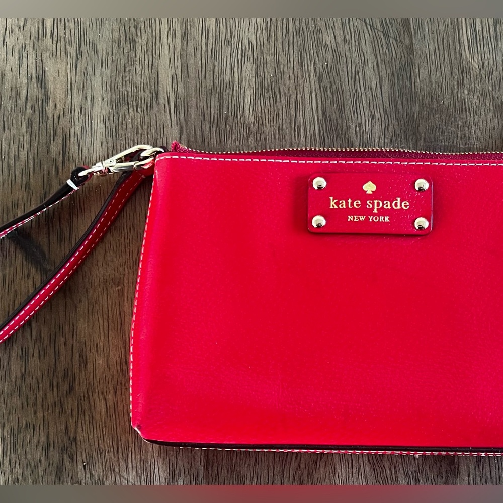 Kate Spade Red Leather Purse